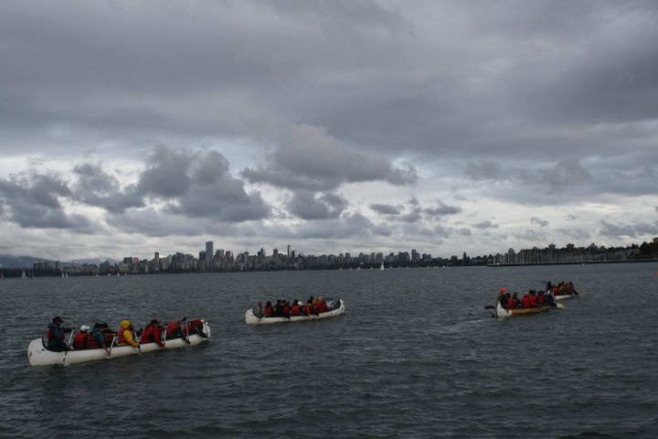 Canoes and vancouver Canoes and vancouver